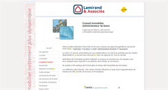 Desktop Screenshot of lamirand-associes.com